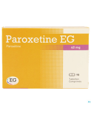 Paroxetine eg comp 98x40mg