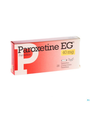 Paroxetine eg comp. 28 x 40 mg