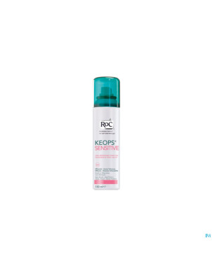 Roc keops sensitive deo spr sec s/alc s/parf 150ml