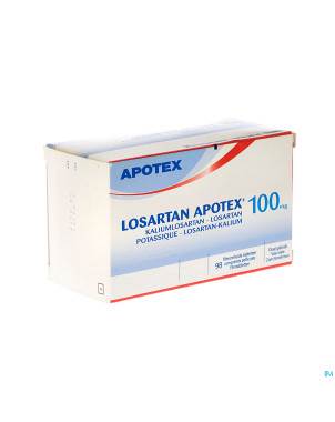 Losartan apotex 100mg comp 98x100mg
