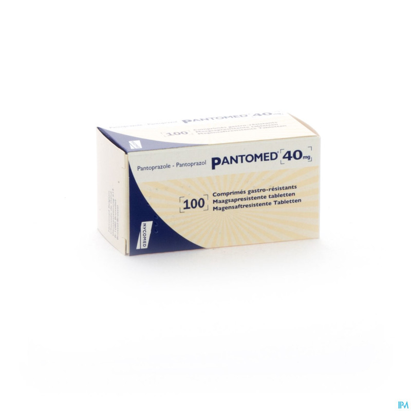 Pantomed  40mg comp pilulier 100