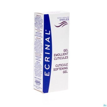 Ecrinal gel emollient cuticules nf  tbe 10ml 20205
