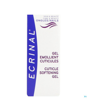 Ecrinal gel emollient cuticules nf  tbe 10ml 20205