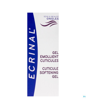 Ecrinal gel emollient cuticules nf  tbe 10ml 20205