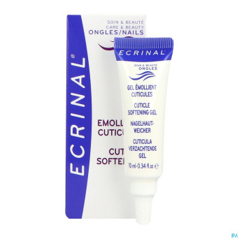Ecrinal gel emollient cuticules nf  tbe 10ml 20205