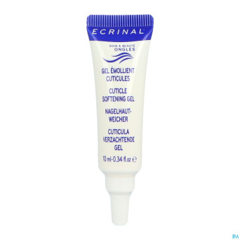Ecrinal gel emollient cuticules nf  tbe 10ml 20205