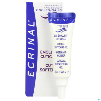 Ecrinal gel emollient cuticules nf  tbe 10ml 20205