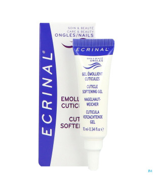 Ecrinal gel emollient cuticules nf  tbe 10ml 20205