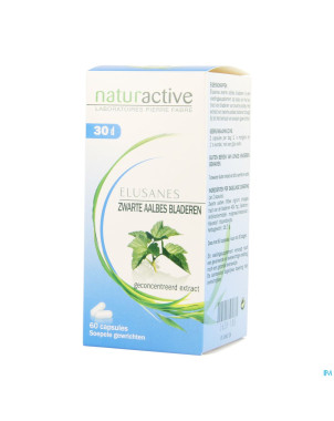 Elusanes cassis feuille pot caps 60