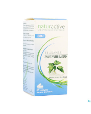 Elusanes cassis feuille pot caps 60