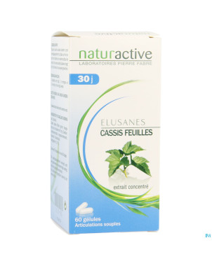 Elusanes cassis feuille pot caps 60