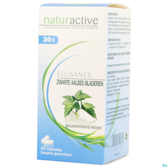 Elusanes cassis feuille pot caps 60