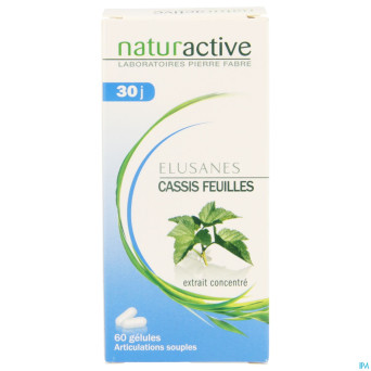 Elusanes cassis feuille pot caps 60