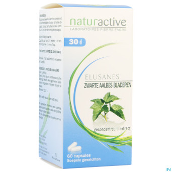 Elusanes cassis feuille pot caps 60