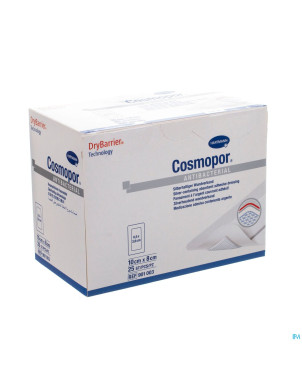 Cosmopor antibacterial ster   10,0x 8cm 25 9010031