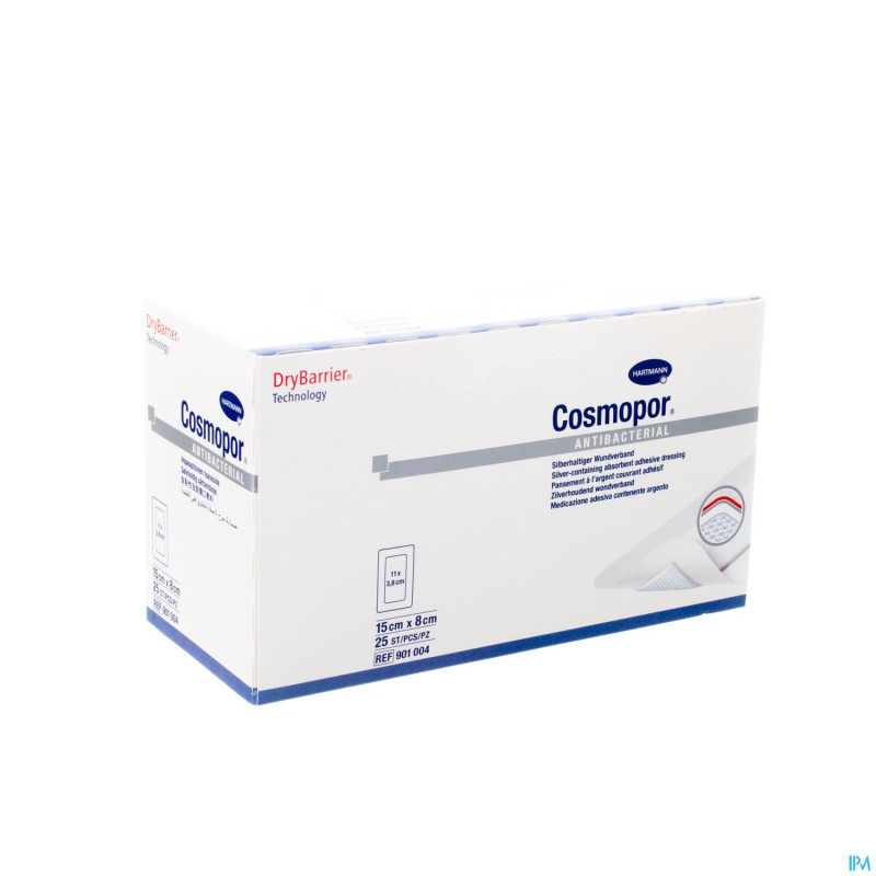 Cosmopor antibacterial ster   15,0x 8cm 25 9010041