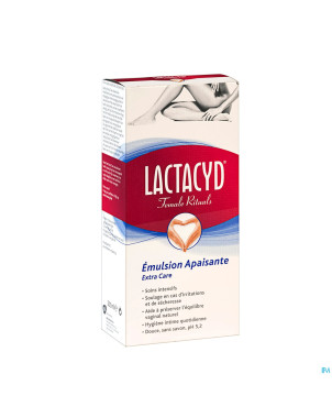 Lactacyd femina+ emuls sans savon apaisante  200ml