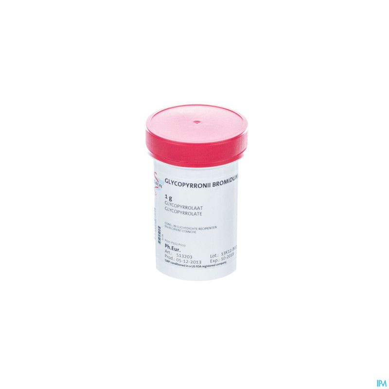 Glycopyrrolate    1g fag