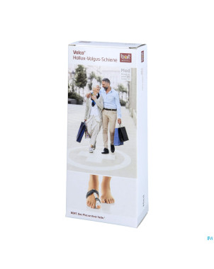 Bort hallux valgus bandage droite blanc m 930013