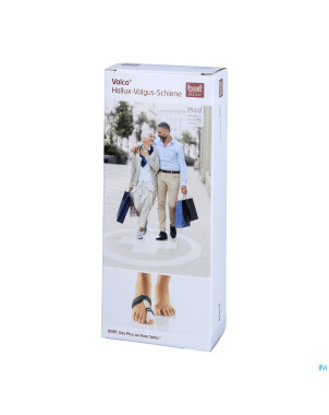 Bort hallux valgus bandage droite blanc s