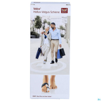 Bort hallux valgus bandage droite blanc s