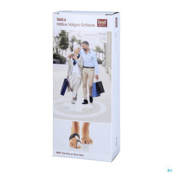 Bort hallux valgus bandage gauche blanc m