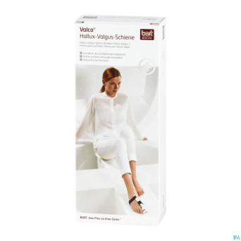 Bort hallux valgus bandage gauche blanc l