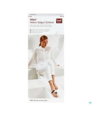 Bort hallux valgus bandage gauche blanc l