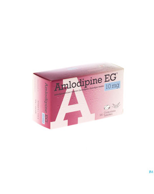 Amlodipine eg 10 mg pi pharma comp 100 x 10 mg pip