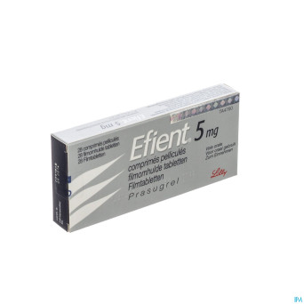 Efient comp pell 28 x  5 mg