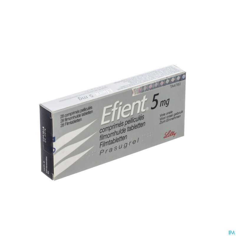 Efient comp pell 28 x  5 mg