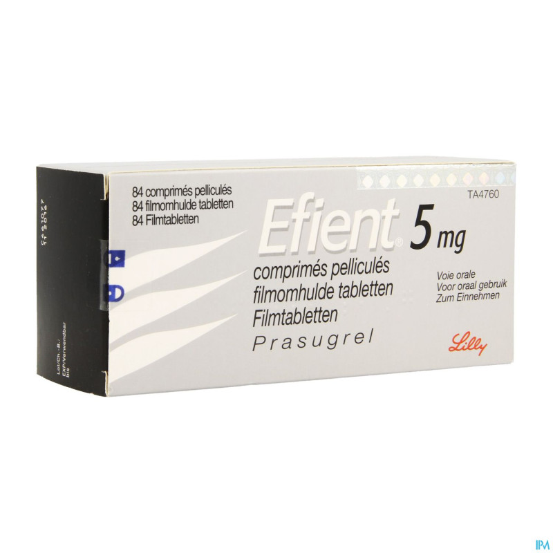 Efient comp pell 84 x  5 mg