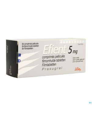 Efient comp pell 84 x  5 mg