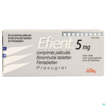 Efient comp pell 84 x  5 mg