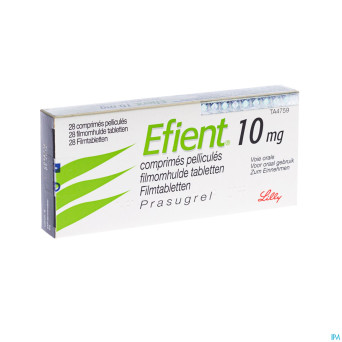 Efient comp pell 28 x 10 mg