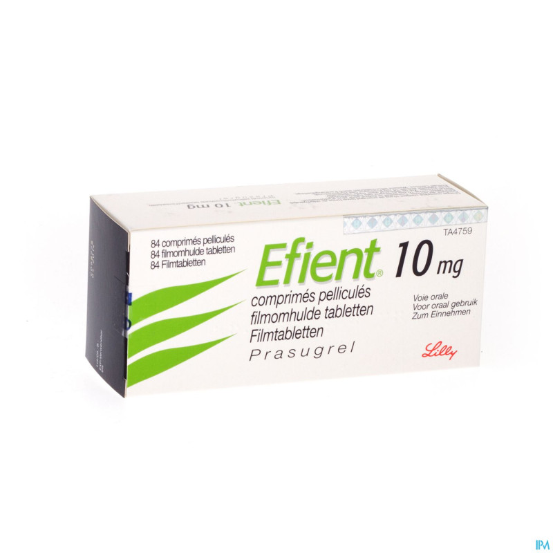 Efient comp pell 84 x 10 mg