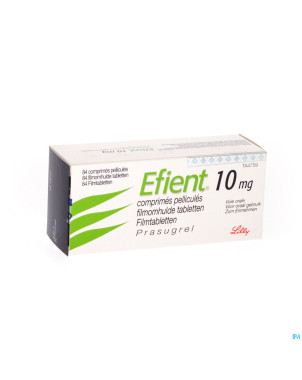 Efient comp pell 84 x 10 mg