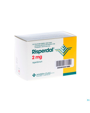 Risperdal 2 mg pi pharma comp 100 x 2 mg pip