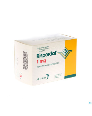 Risperdal 1 mg pi pharma comp 100 x 1 mg pip