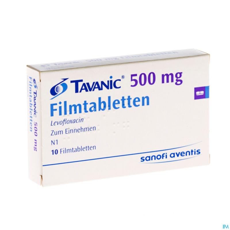Tavanic 500 mg pi pharma tabl 10 x 500 mg pip