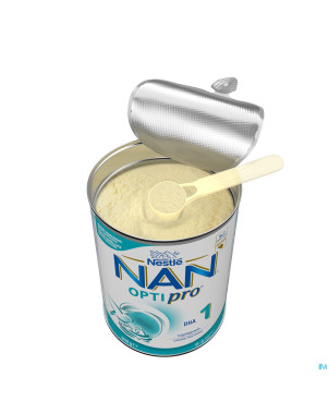 Nan optipro 1 0-6m lait pdr    800g