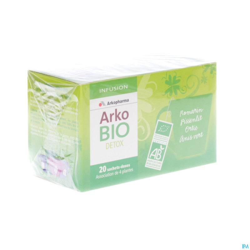 Arkobio infusion detox sach 20x1,5g