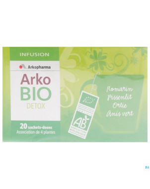 Arkobio infusion detox sach 20x1,5g