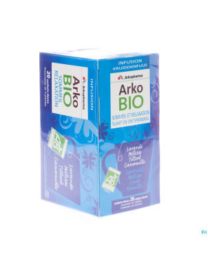 Arkobio infusion sommeil-relaxation sach 20x1,5g