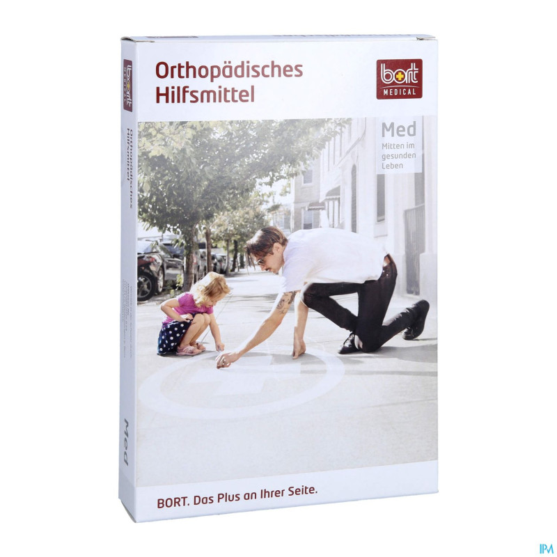 Bort genouillere 2 tensions bleu   m