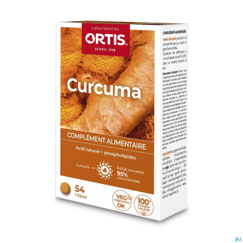 Ortis curcuma    blister comp 3x18