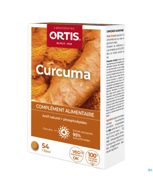Ortis curcuma    blister comp 3x18