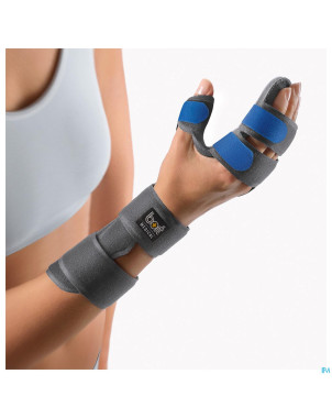 Bort orthese manucarpal soft gauche bleu  l
