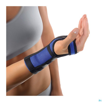 Bort attelle poignet alu gauche bleu xs