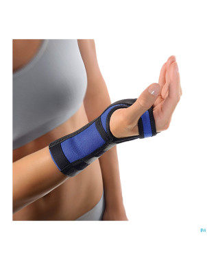 Bort attelle poignet alu gauche bleu xs